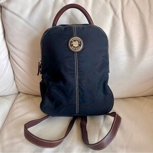 Dooney & Bourke Wayfarer Black Nylon Leather Backpack